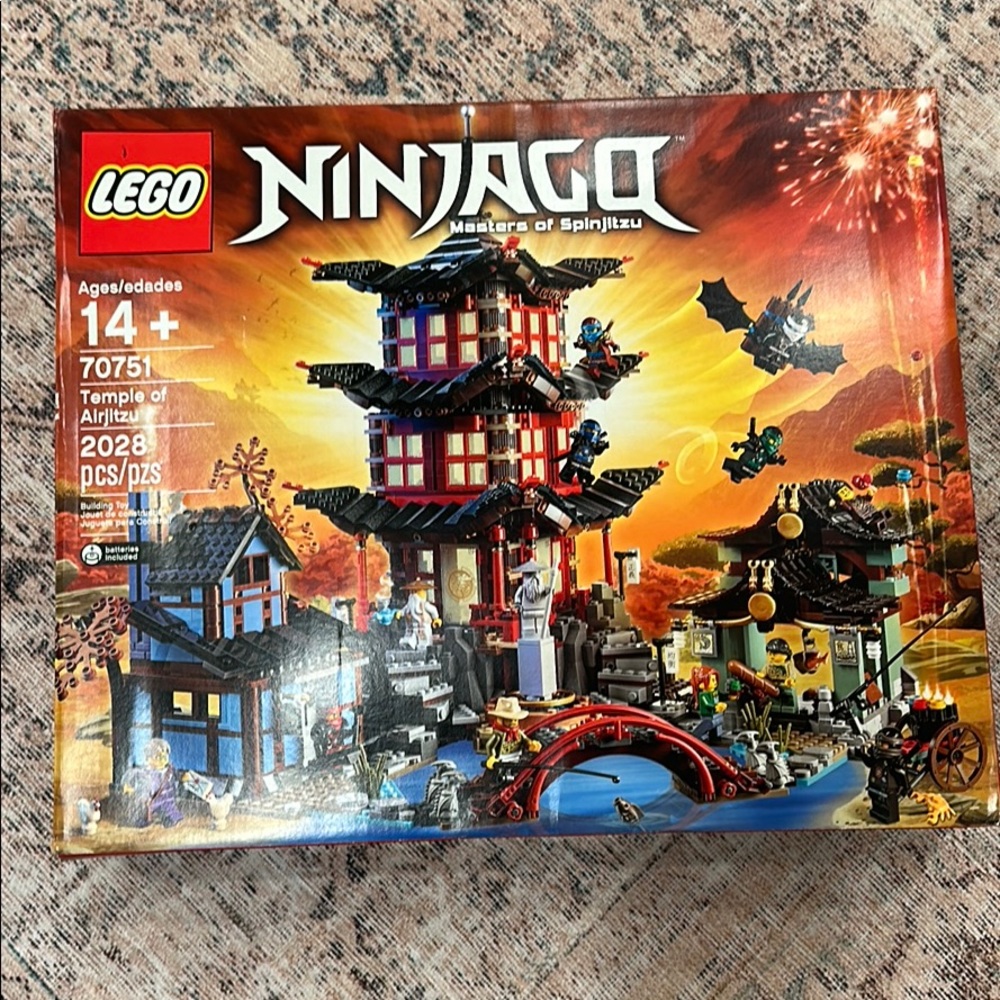 LEGO ninjago temp of airjitzu